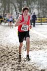 623 Daniel Evans (Warrington) on his way to winning the under-15 boys Northern Cross Country Championships.